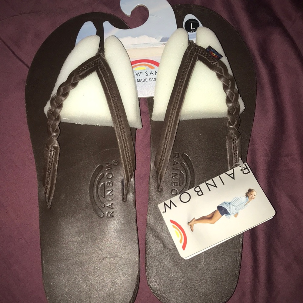Rainbow sandals